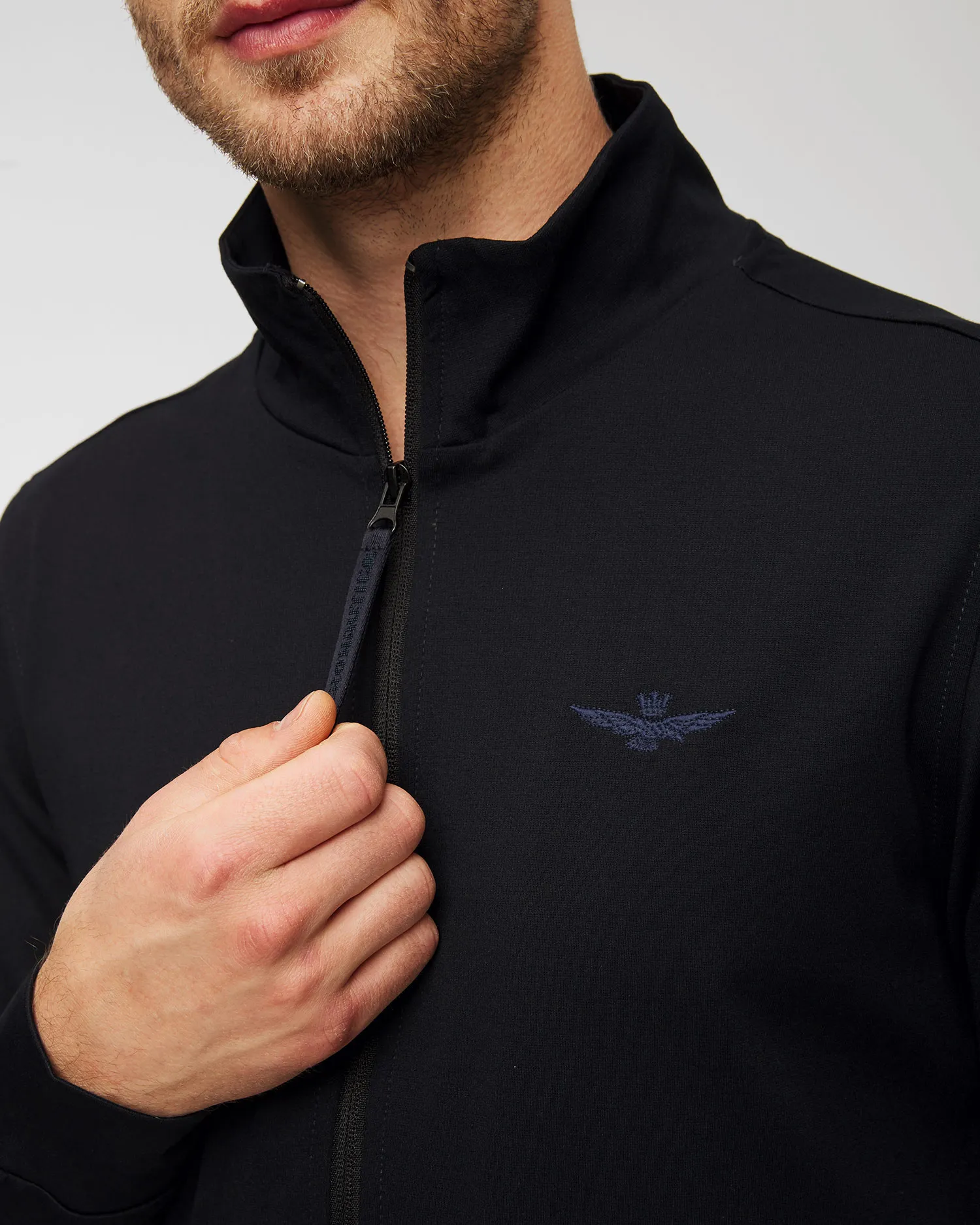 Felpa da uomo Aeronautica Militare Blu 232fe1847f502-8347