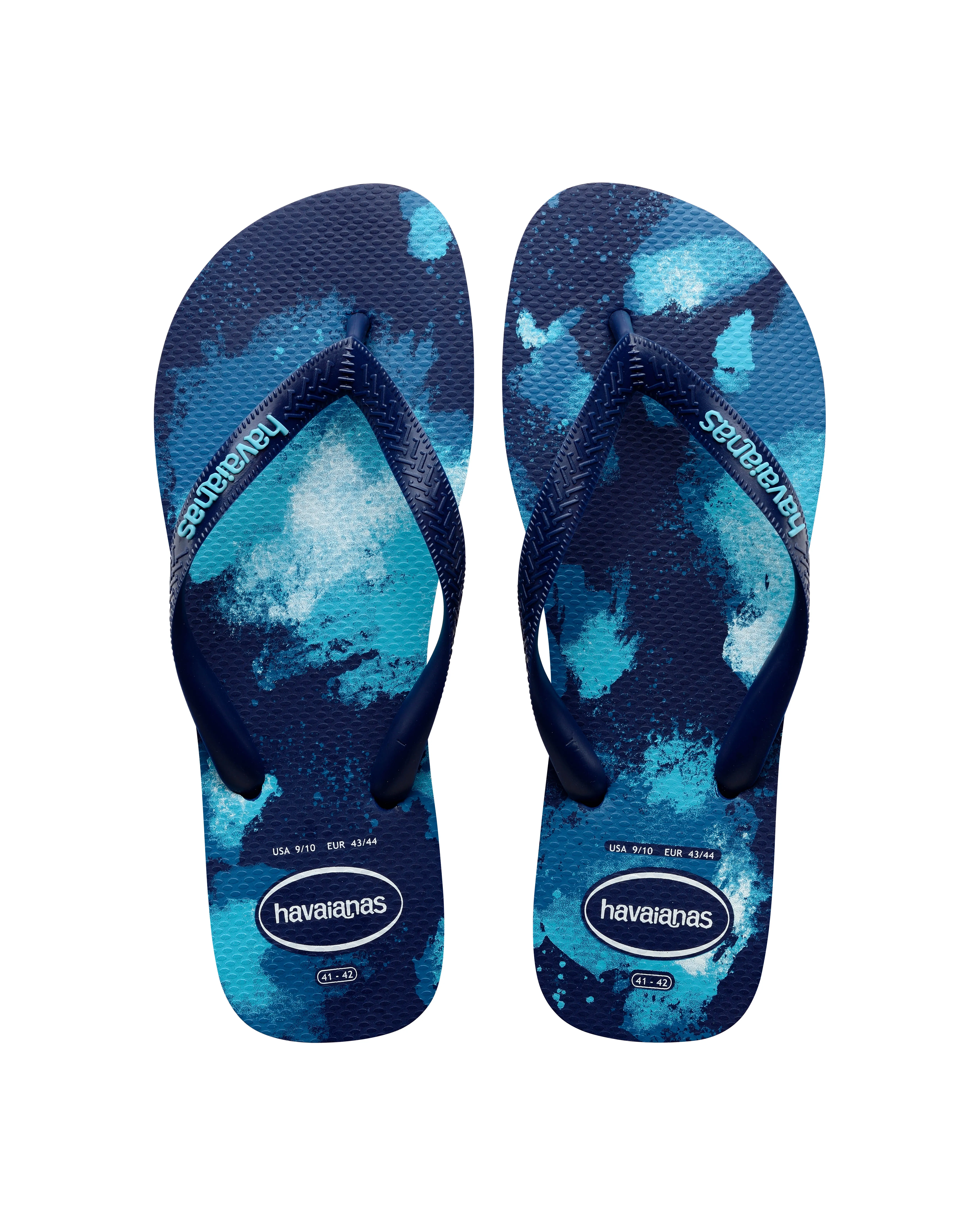 Havaianas Top Camu blu con logo azzurro 34-38