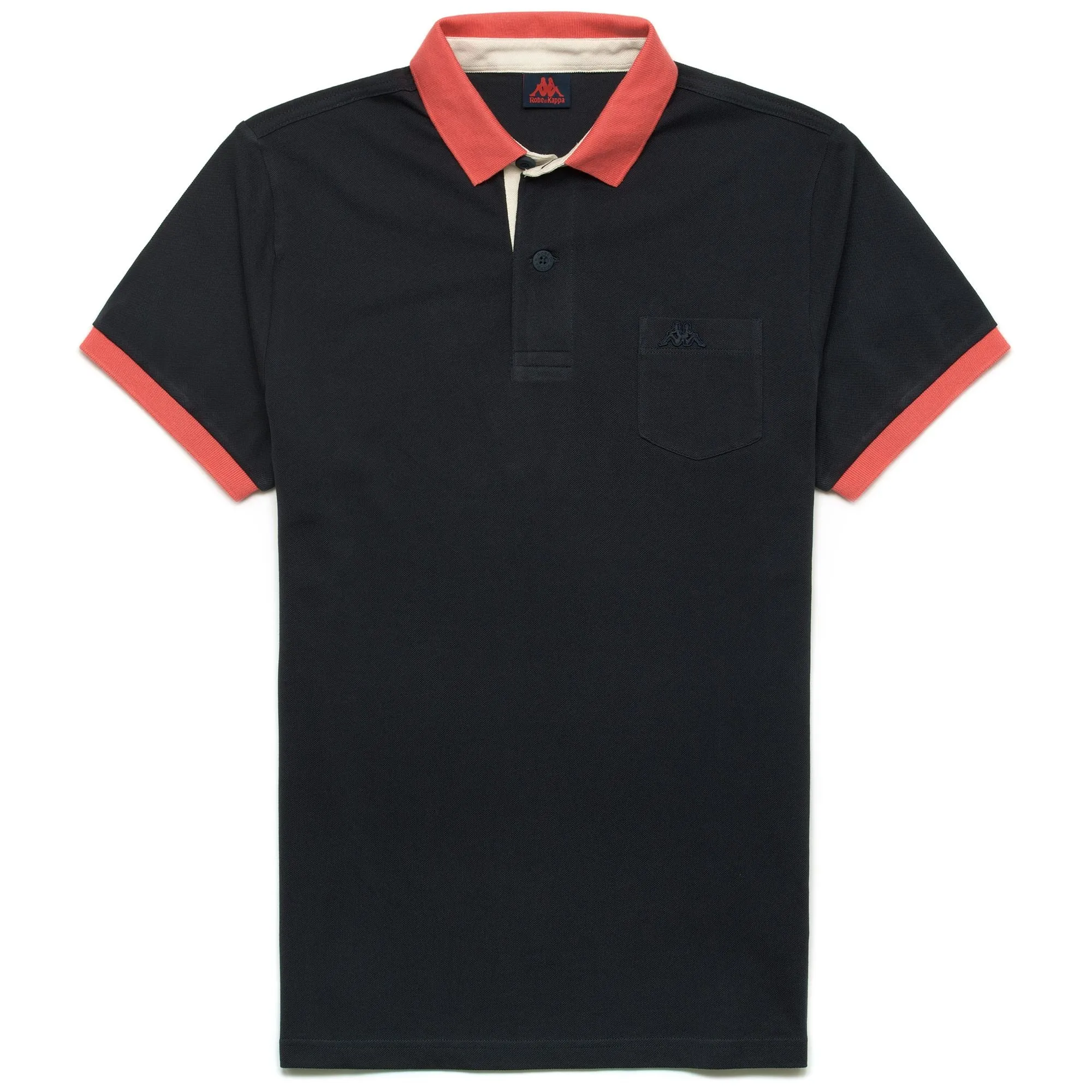 JEREN BLUE NAVY-RED CORAL-BEIGE  MOONBEAM